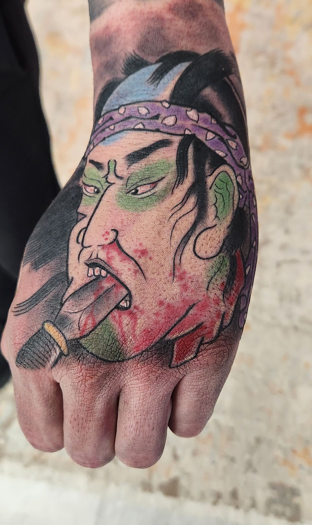 Japán stílusú tetoválás a Pinker Tattoo galériából